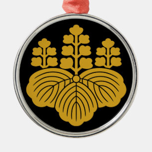 Adorno Metálico Paulownia con 5 y 7 flores