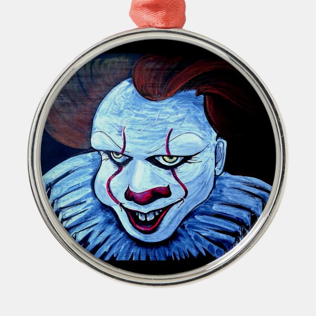Adorno Metálico Payaso: Malvado (Frente)
