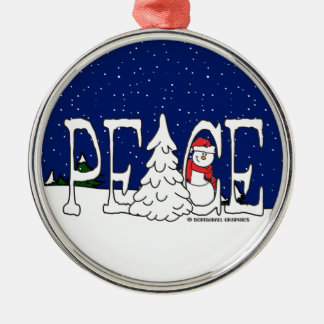 Adorno Metálico Paz