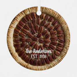 Adorno Metálico Pecan Pie Baker Personalizado
