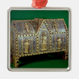 Adorno Metálico Pecho del relicario de St. Calminius, Limoges