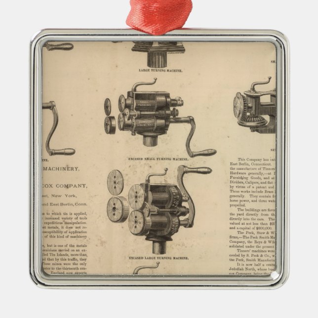 Adorno Metálico Peck, arrumage y Wilcox Company (Frente)