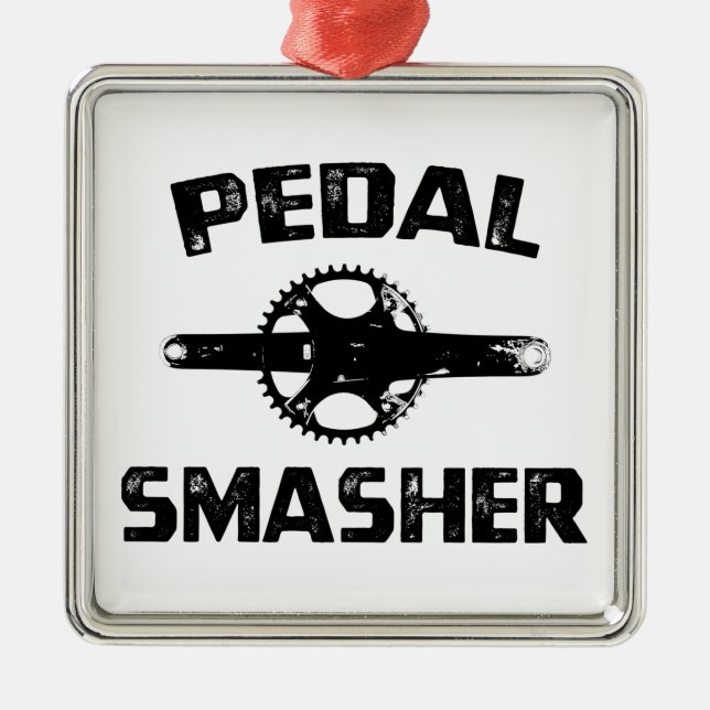 Adorno Metálico Pedal Smasher (Frente)