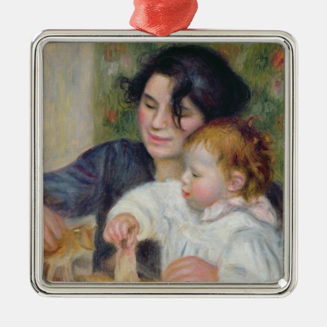 Adorno Metálico Pedro un Renoir el | Gabrielle y Jean (Frente)