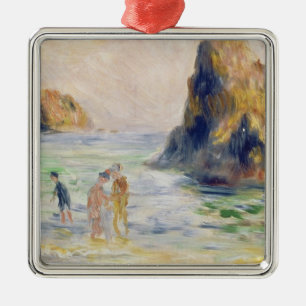 Adorno Metálico Pedro una bahía de Renoir el   Moulin Huet,