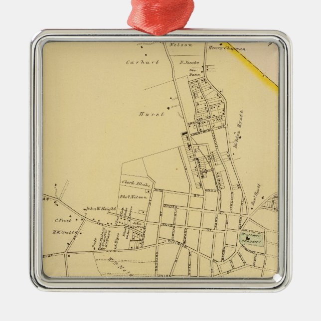 Adorno Metálico Peekknow, NY (Frente)