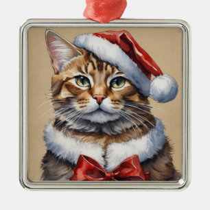 Adorno Metálico Pegatina de Feliz Navidad