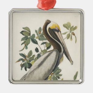 Adorno Metálico Pelícano de Brown de Audubon