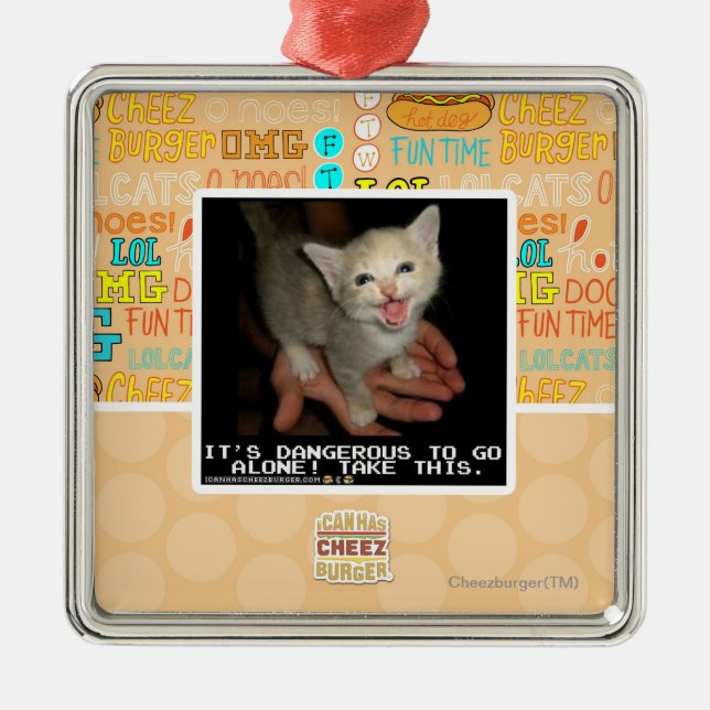 Adorno Metálico Peligroso (Frente)