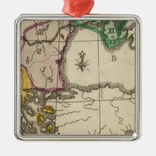 Adorno Metálico Península balcánica 3