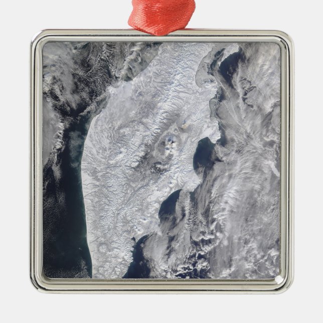 Adorno Metálico Península de Kamchatka, Rusia Oriental 2 (Frente)