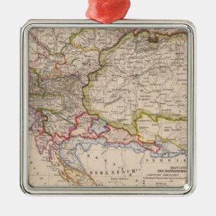 Adorno Metálico Península de los Balcanes, Austria, Hungría
