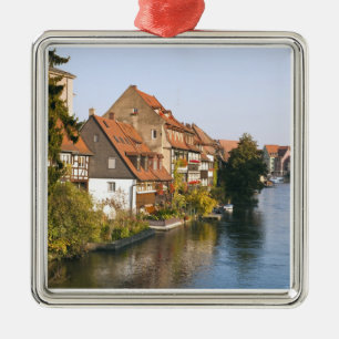 Adorno Metálico Pequeña Venecia (Klein Venedig) y río Regnitz