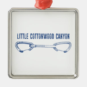 Adorno Metálico Pequeño Cañón de Cottonwood saltando rápido