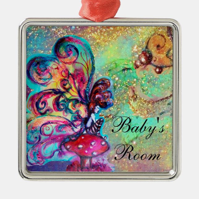 ADORNO METÁLICO PEQUEÑO ELF DE HABITACIONES (Frente)