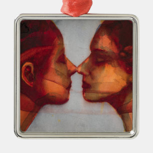 Adorno Metálico Pequeño gemelo 2003-07 del espejo