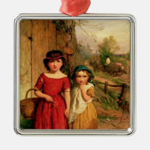 Adorno Metálico Pequeños aldeanos, 1869