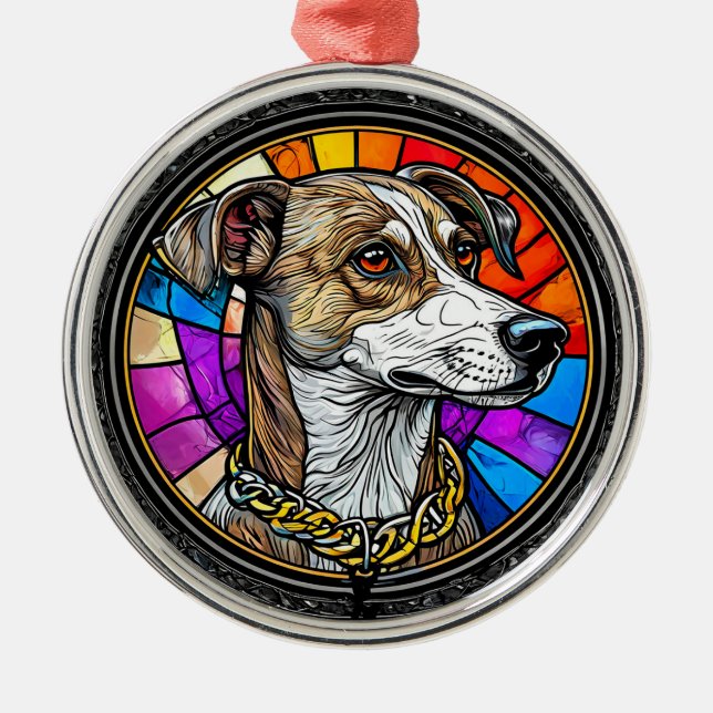 Adorno Metálico Perrito Adorable (Frente)