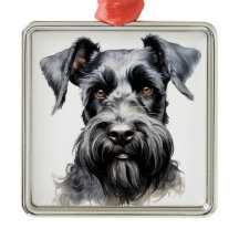 PERRO KERRY BLUE TERRIER NEGRO HERMOSO