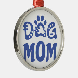 Adorno Metálico Perro Mamá