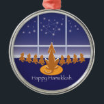 Adorno Metálico Perros WagsToWishes®_Menorah<br><div class="desc"></div>