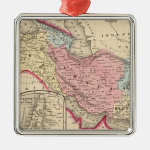 Adorno Metálico Persia, Turquía, Afganistán, Beloochistan