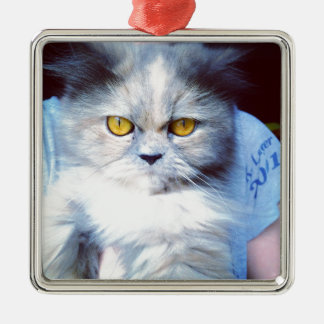Adorno Metálico persian cat 5