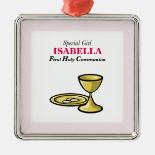 Adorno Metálico Personaliza, Chica Especial, Primera Comunión