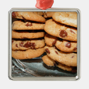 Adorno Metálico Personaliza Galletas Postre Chocolate Chip Dulces