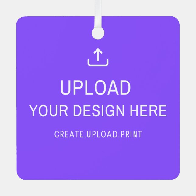 Adorno Metálico Personaliza o sube tu propio diseño (Anverso)