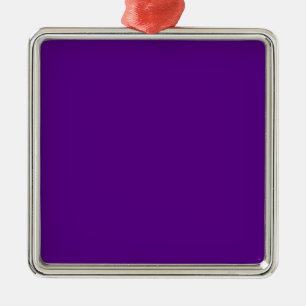Adorno Metálico Personalizable de fondo de color de acento púrpura