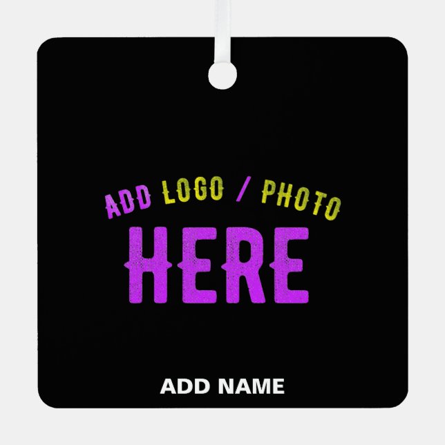ADORNO METÁLICO PERSONALIZABLE MODERNO ESTILO NEGRO VERIFICADO MAR (Anverso)