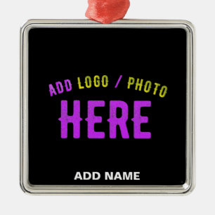 ADORNO METÁLICO PERSONALIZABLE MODERNO ESTILO NEGRO VERIFICADO MAR