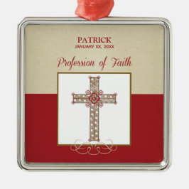 Adorno Metálico Personalización, bendiciones de RCIA en profesión 