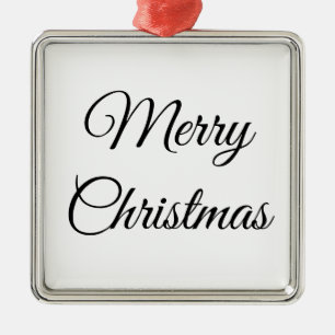 Adorno Metálico personalizado añada sus navidades de fotos de text