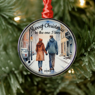 Adorno Metálico Personalizado Dated City Streets Hedgehogs Uno que