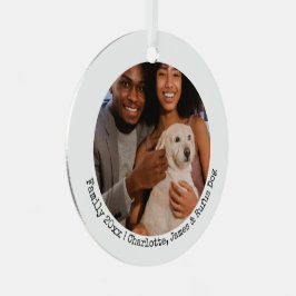 Adorno Metálico Personalizado de fotos y texto personalizado