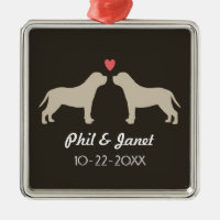 Personalizado de pareja feliz de escarabajos ingle