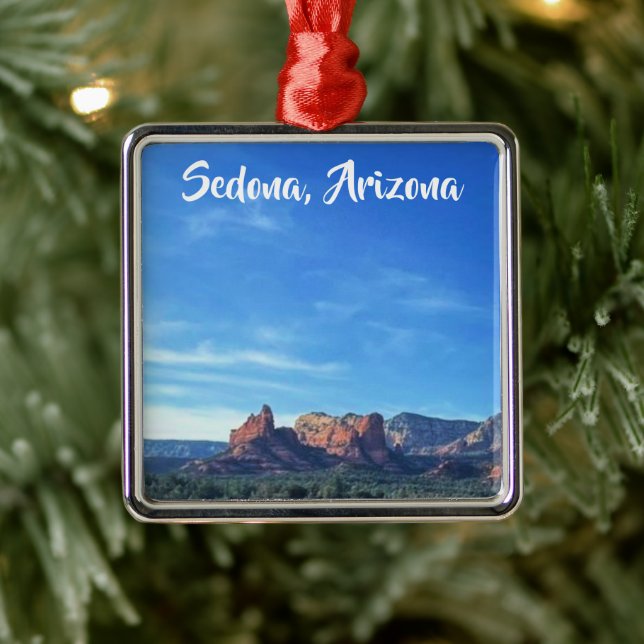 Adorno Metálico Personalizado Desert Sedona Arizona (Árbol)