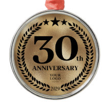 Personalizado Gold 30 años Navidades de negocios