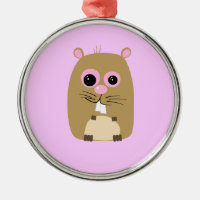 Personalizado Hamster Ornament