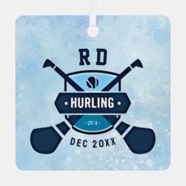 Adorno Metálico Personalizado Monograma Emblema inicial en gaélico