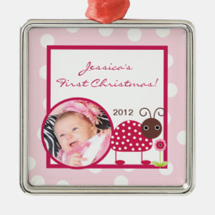Adorno Metálico Personalizado personal Ornament Berry Garden Lady 