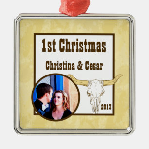 Adorno Metálico Personalizado personalizada Cowboy Rodeo Steer Sku