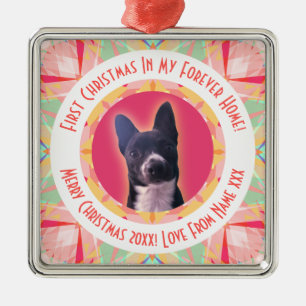 Adorno Metálico Personalizado primera estrella navideña invierno m