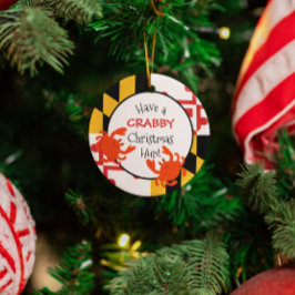 Adorno Metálico Personalizan el juego de Navidades de crabby