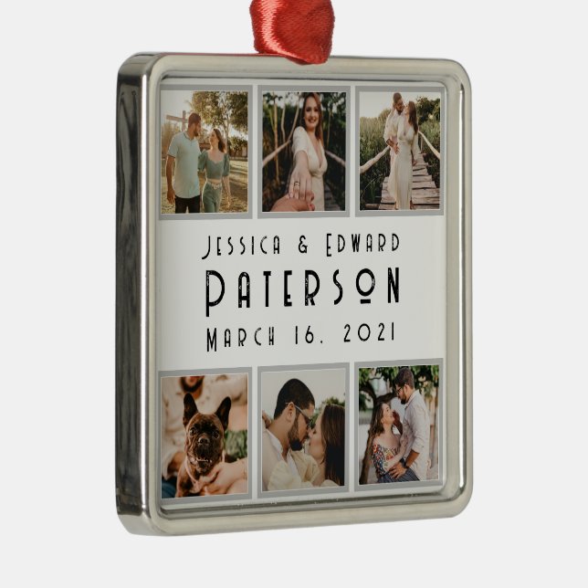 Adorno Metálico Personalizar, amor Fotos de regalo personalizado m (Derecha)