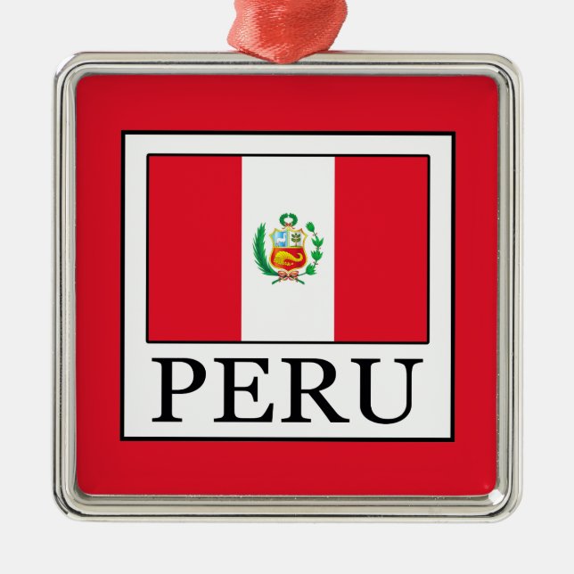 Adorno Metálico Perú (Frente)