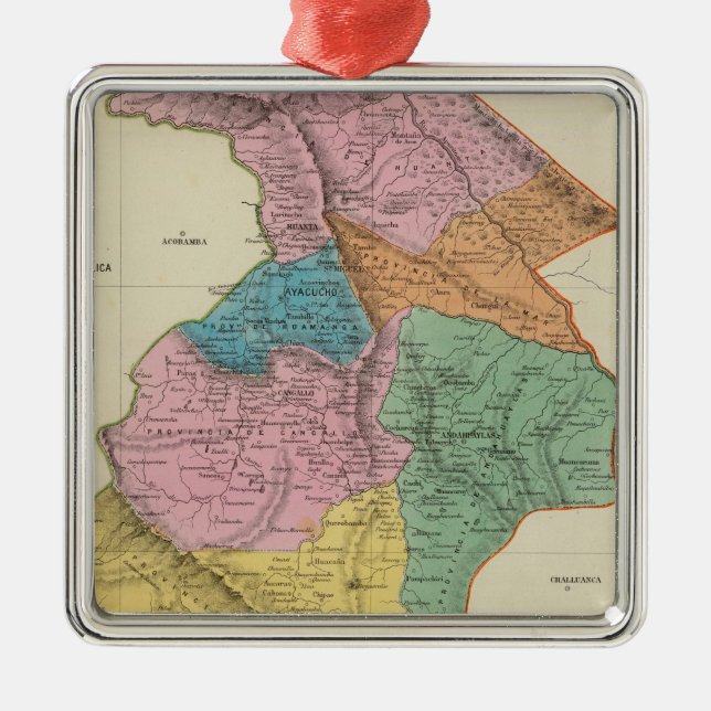 Adorno Metálico Perú 33 (Frente)
