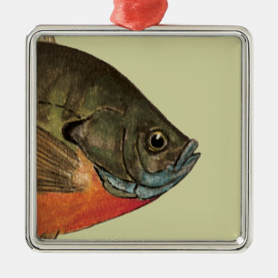 Adorno Metálico Pesca de brea